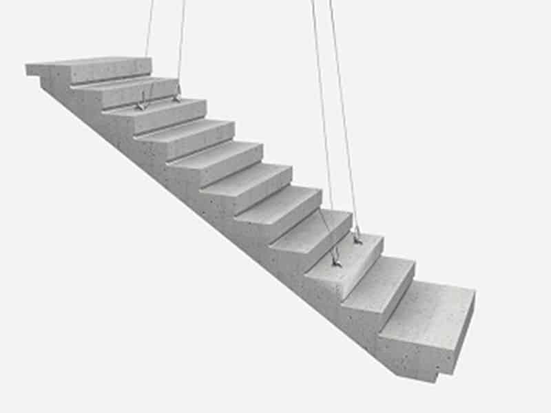 Escalier beton industriel